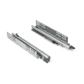 Undermount drawer slide PK-130-250 3/4 wys. Soft Close