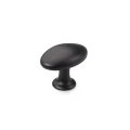 Furniture knob GM-325 P2 Shiny black painted
