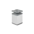 Furniture leg DN-027 H-060 A6/T3 aluminium/gray
