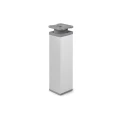 Furniture leg DN-027 H-200 A6/T3 aluminium/popiel