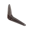 Metal shelf bracket WM-142 ATM 125x100 brown