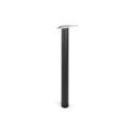 Table leg DN-252-1100 P2 Shiny black painted Black painted