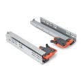 Undermount drawer slide PK-120-500 p/w. Soft Close (3D front adjustment)