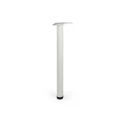 Table leg DN-252-1100 P1 Shiny white painted white