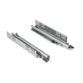 Undermount drawer slide PK-130-400 3/4 wys. Soft Close