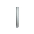 Table leg DN-270-710 G6 Matt chrome plated square