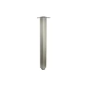 Table leg DN-270-710 G5 Satin nickel square