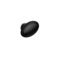 Furniture knob GM-260 P2 Shiny black painted