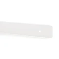 Worktop edging strip AT-634L 38K P1 Shiny white painted