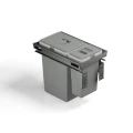 FUTURA- frame 40+ waste bin (24L+8L) PKK-1640 L-500 P32