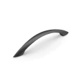 Furniture handle UM-026 L-96 P2 Shiny black painted