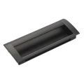 Furniture handle UM-010 L-160 A12/P2 Shiny black painted (P2 Shiny black painted/P2 Shiny black painted)