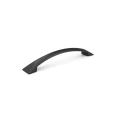 Furniture handle UM-091 L-128 P2 Shiny black painted