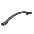 Furniture handle UM-032 L-96 P2 Shiny black painted