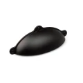 Furniture handle UM-049 L-64 P2 Shiny black painted