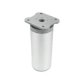 Furniture leg DN-037 H-100 #40 A6/T3 alu./gray