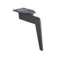 Furniture leg DN-732 H-170 P2 Shiny black painted