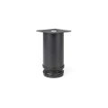 Furniture leg DN-795 H-100 P2 Shiny black painted