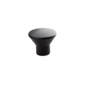 Furniture knob GM-400 P2 Shiny black painted