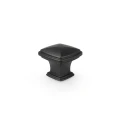 Furniture knob GM-712 P2 Shiny black painted