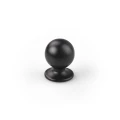 Furniture knob GM-832 P2 Shiny black painted