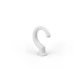 Hook WM 048 P1 Shiny white painted (haczyk mały)