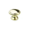 Furniture knob GM-350 G3 Glossy gold plated