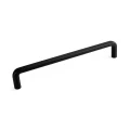 Furniture handle UM-174 L-256 P2 Shiny black painted