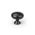 Furniture knob GM-423 P2 Shiny black painted