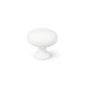 Furniture knob GM-423 P1 Shiny white painted