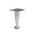 Furniture leg DN-805 P H-100 G6 Matt chrome plated stożkowa