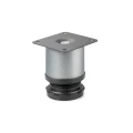 Furniture leg DN-795 H-60 G6 Matt chrome plated