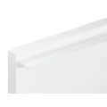 Furniture handle UM-476 L-160 P1 Shiny white painted