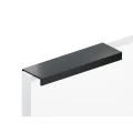 Furniture handle UM-490 L-96 A12 (P2 Shiny black painted)