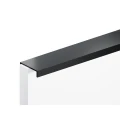 Furniture handle UM-490 L-160 A12 (P2 Shiny black painted)