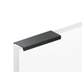 Furniture handle UM-492 L-64 A12 (P2 Shiny black painted)