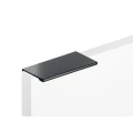 Furniture handle UM-496 L-64 A12 (P2 Shiny black painted)