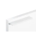 Furniture handle UM-476 L-96 P1 Shiny white painted