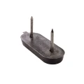 Ślizgacz z gwoździem podwójny DN-605 czarny (500szt)