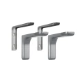 Wspornik półki z maskownicą KN-377 L-180 T3 popiel (ARGENTO,SILVER)