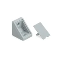 Kątownik plastikowy pojedynczy KN-385 popiel T3 (04) (1p-100szt)