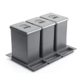 Kosz na śmieci do szuflady ATM WS-504 "80" (3x20L) T32