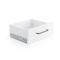 DiBOX выдвижной ящик с доводчиком PK-901 H121 L-300 белый
