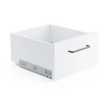 DiBOX выдвижной ящик с доводчиком PK-902 H185 L-450 белый