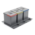 Kosz na śmieci do szuflady ATM WS-500 "80" (3x15L) T32