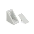 Kątownik plastikowy podwójny KN-386 popiel jasny T13 (03) (1p-100szt)
