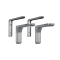 Wspornik półki z maskownicą KN-377 L-240 T3 popiel (ARGENTO,SILVER)