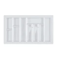 Wkład szufl.STANDARD WS-430 (1,6) 80*430 T1 biały