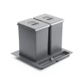 Kosz na śmieci do szuflady ATM WS-504 "60" (2x20L) T32