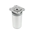 Nóżka mebl.DN-037 H-080 #40 A6/T3 alu./popiel